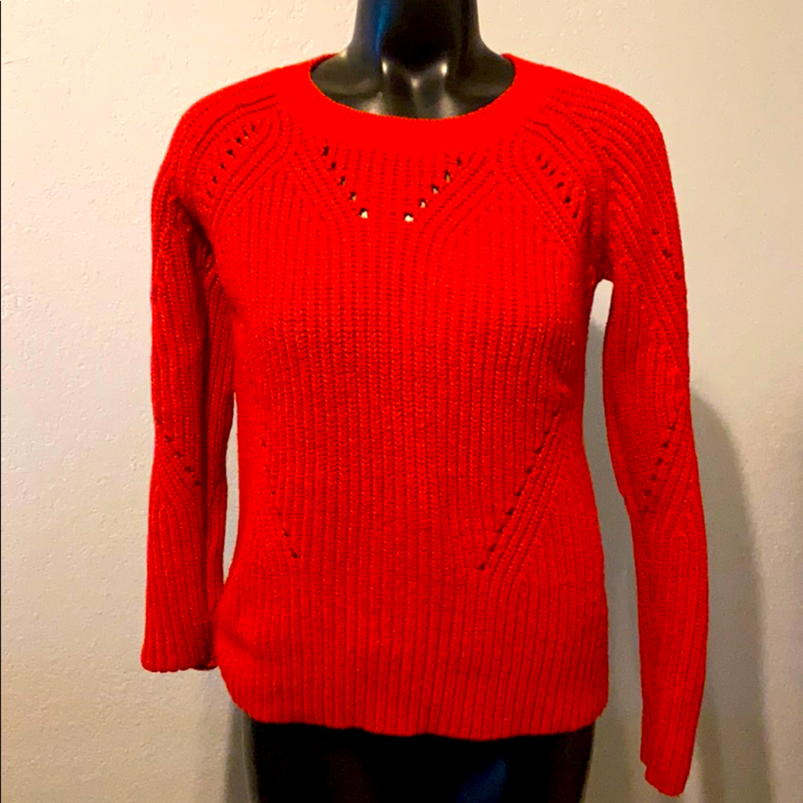 Lucky Brand Red Sweater